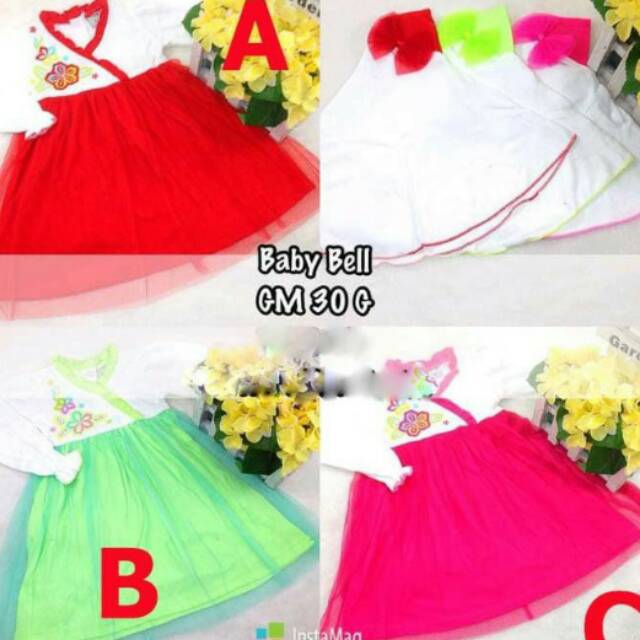 Gamis anak model rok tutu
