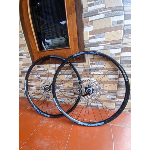 polygon wheelset siskiu 27.5 32 hole velk rims sepasang depan dan belakang