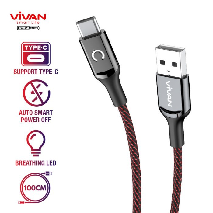 Vivan VZC100 - Type C Data Cable