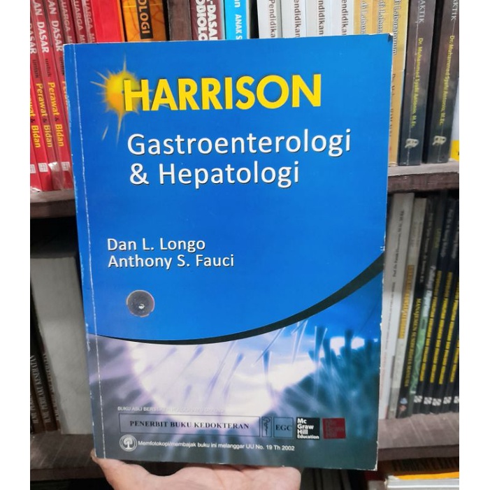 Jual Harrison Gastroenterologi Dan Hepatologi - Dan L. Longo Buku ...