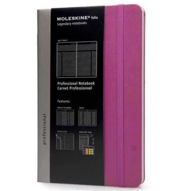 

Moleskine Legendary Professional Notebook Magenta