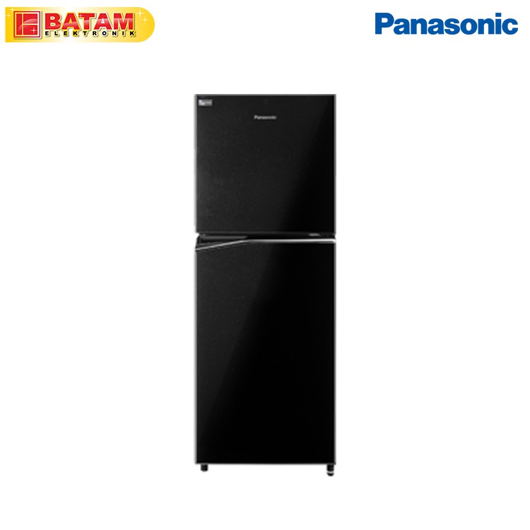 Panasonic Kulkas 2 Pintu 210 Liter NR-BB211Q-PK (Hitam)
