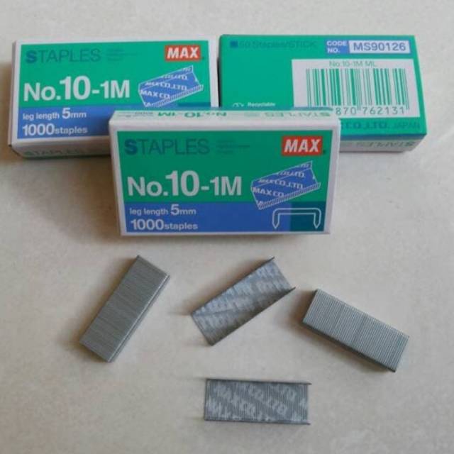 

Isi Staples Max No 10