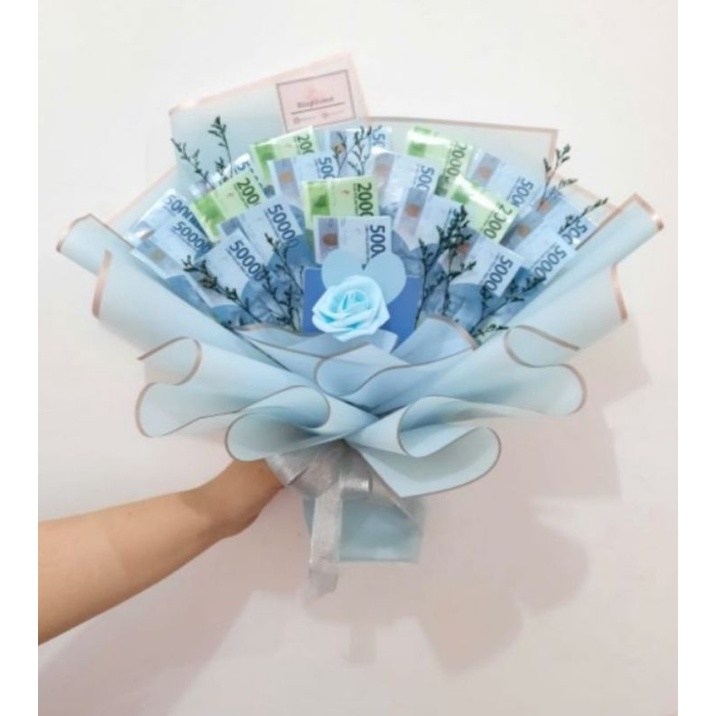 buket uang asli buket bunga asli