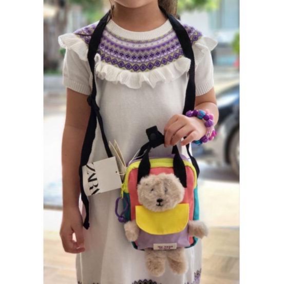 Z*RA KIDS MINI TOTEBAG CANVAS