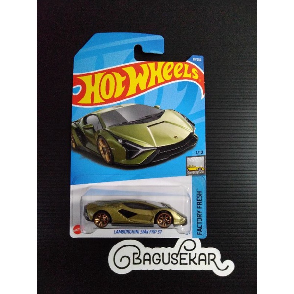 hotwheels lamborghini sian fkp 37