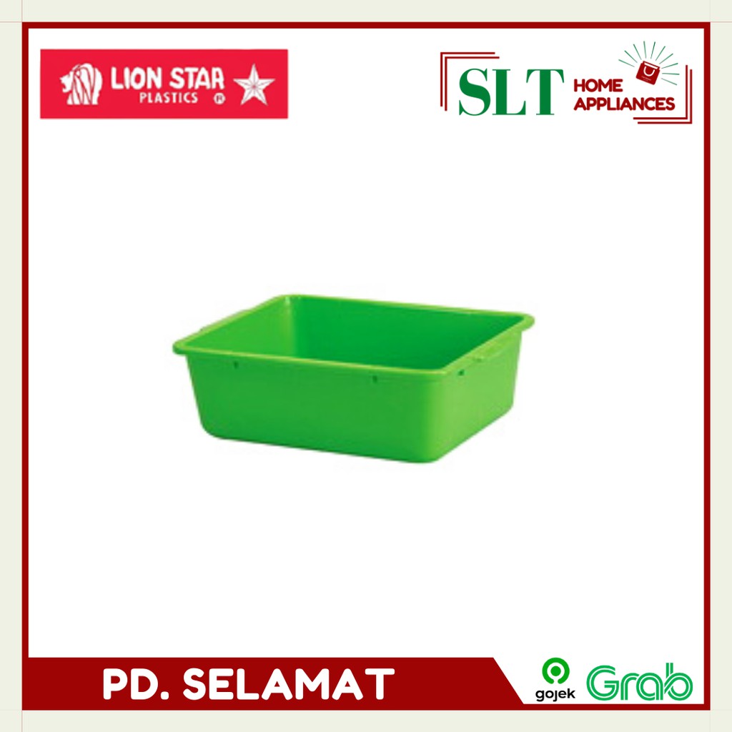 BY GOJEK Baskom Persegi Lion Star BASKOM PLASTIK LION STAR NO 5