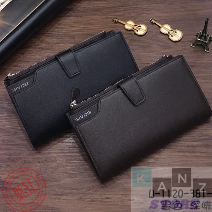 Dompet panjang Pria Elegant Boweisi / Baerrely / bovis Handbag Premium Bovis Boweisi Original Pounch