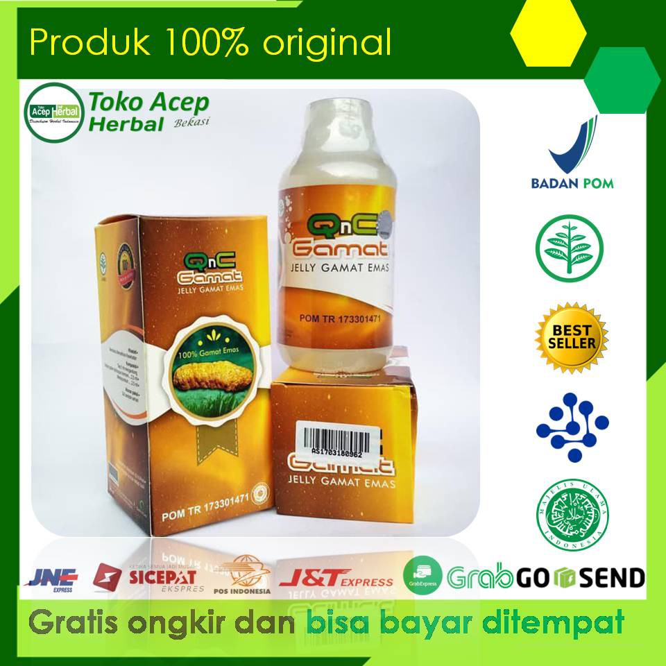 QNC JELLY GAMAT   - ORIGINAL PREMIUM QUALITY - READY GOSEND - BISA BAYAR DITEMPAT
