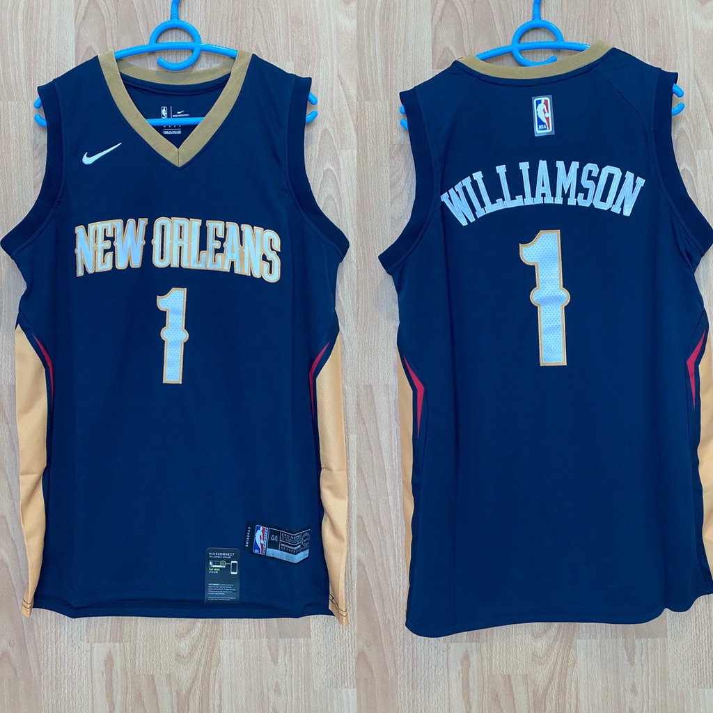 Jersey Basket Import Pelicans Navy Williamson Zion 1 / Swingman revo 30 import