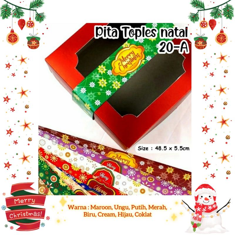 

Pita Toples Natal Pita Kertas Christmas