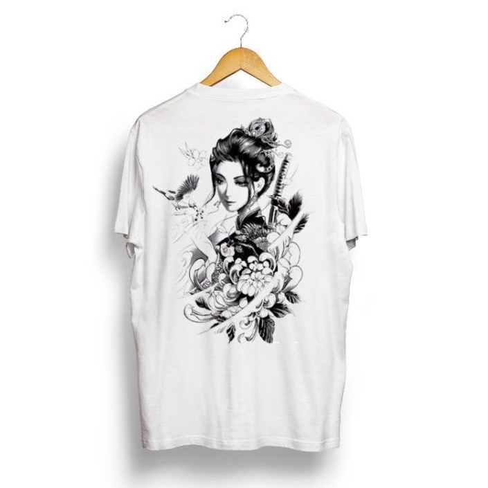 kaos pria/BIRD OF GEISHA/kaos japan