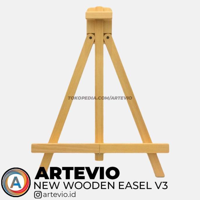 

Stok Baru! Easel Lukis / Stand Lukis Kanvas / Sandaran Lukis Murah