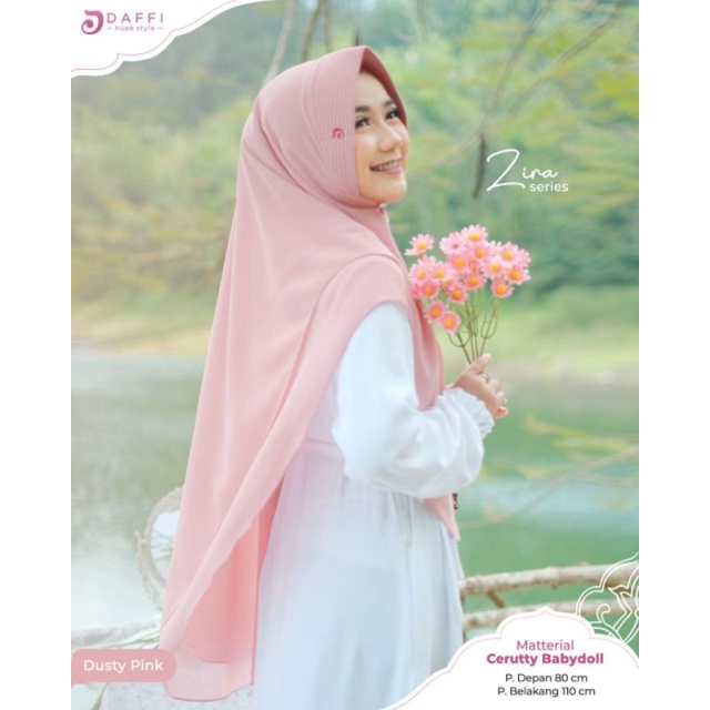 KHIMAR SYARI ORI DAFFI ZIRA (MIRIP SALWA)