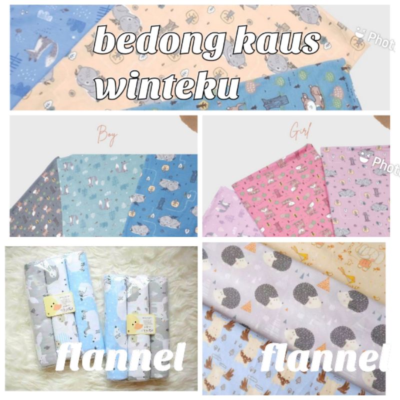 Winteku bedong baby 120x90