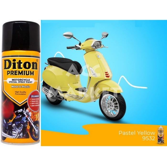 Pilox Diton Premium Pilok Pylox Kuning Pastel Yellow 9532