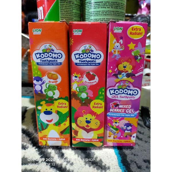 Kodomo Kids Pasta Gigi Anak 45g