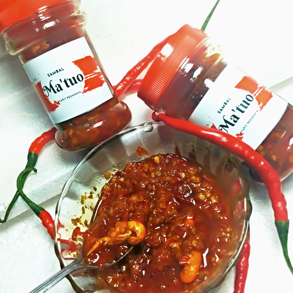 

Sambal Pedas Baby Lobster Ma'tuo Nyapit Pedasnya Nagih Rasanya