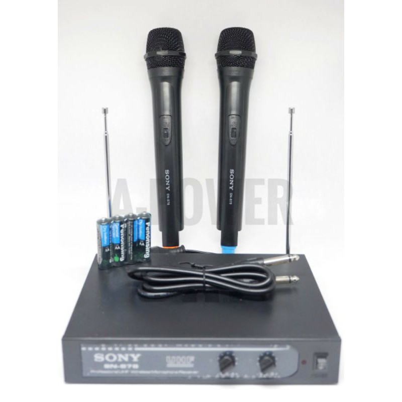 Sony - Microphone/Mic Wireless UHF (Double Mic)