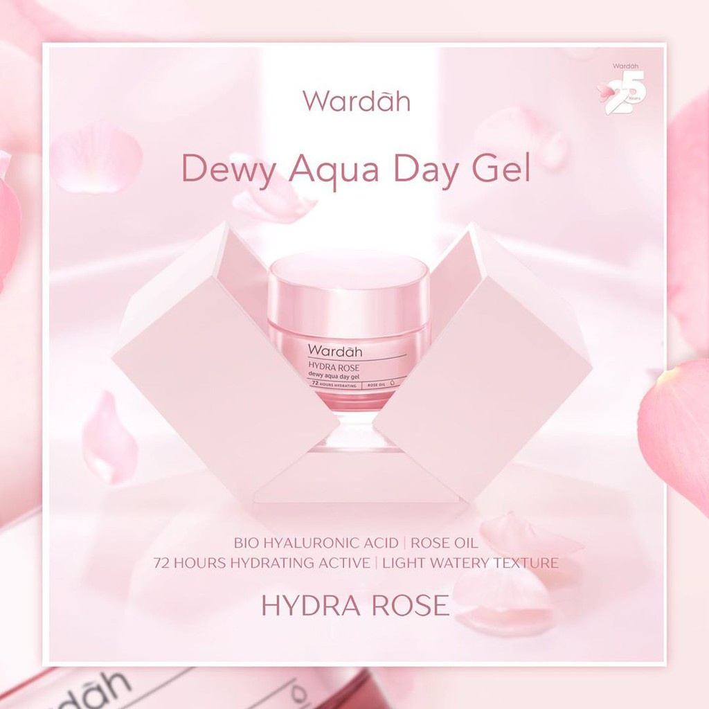 WARDAH HYDRA ROSE DEWY AQUA DAY GEL