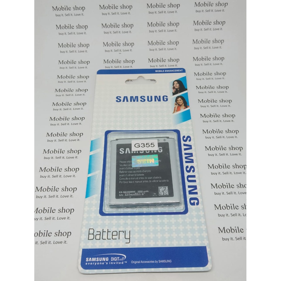 Batre batrai baterai Samsung galaxy core 2 g355 original oem