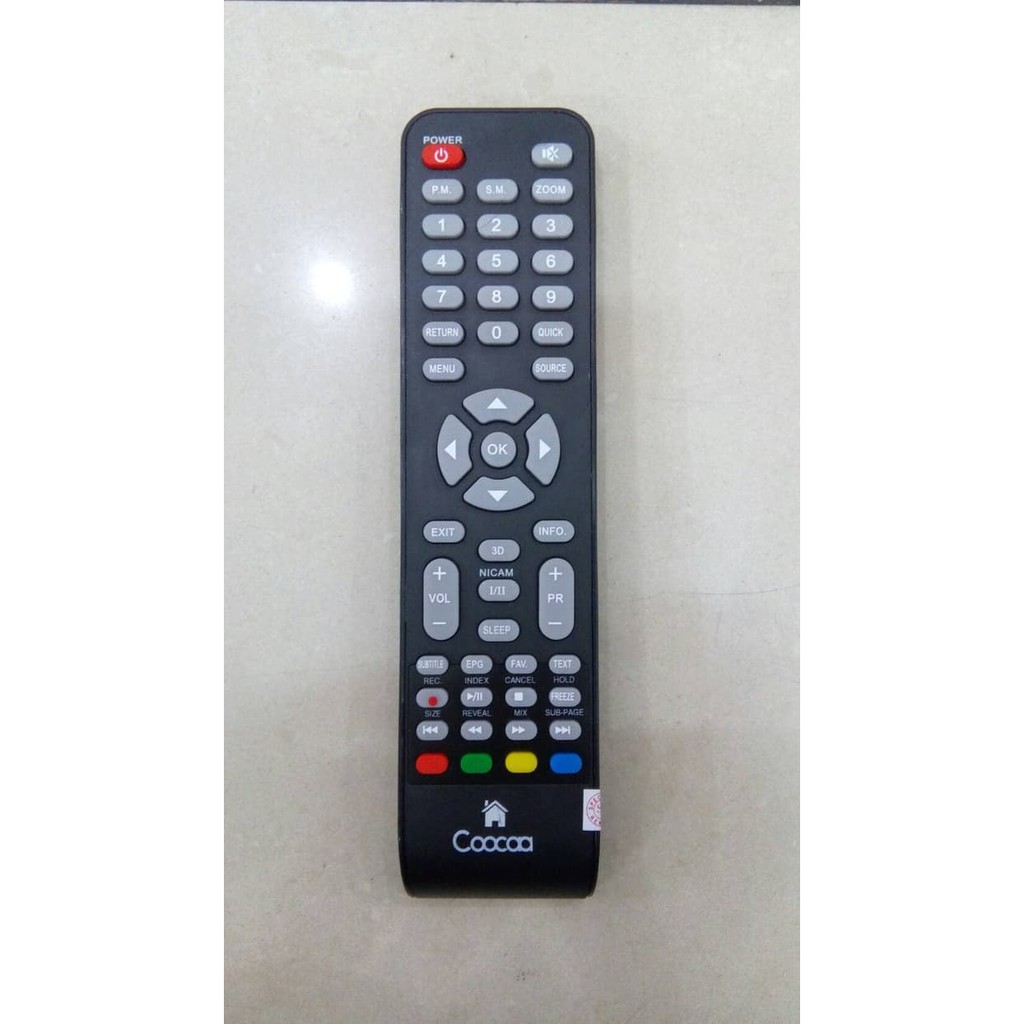 REMOT/REMOTE TV COCAA / COOCAA / COCOA LED
