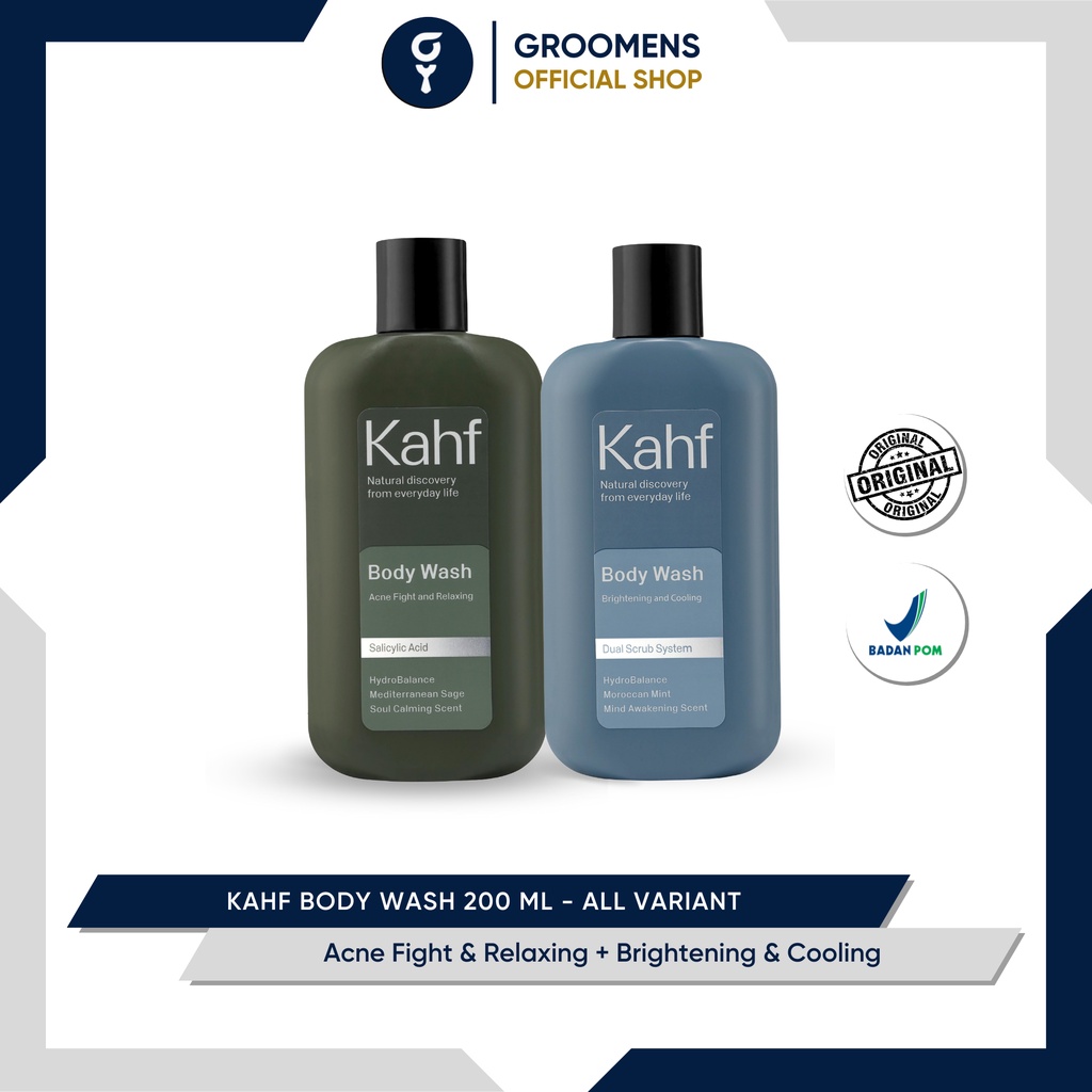 Kahf Body Wash 200 ml - All Variant