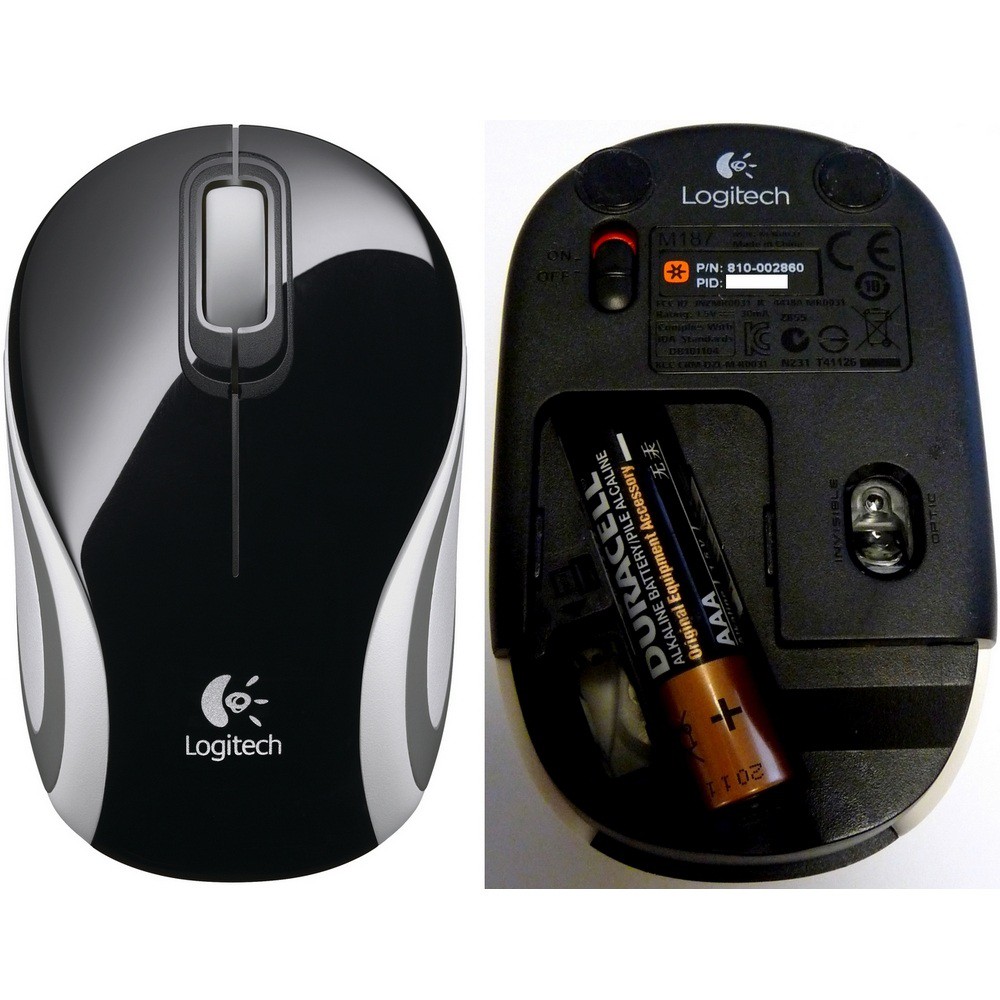 Logitech M187 Mouse Wireless