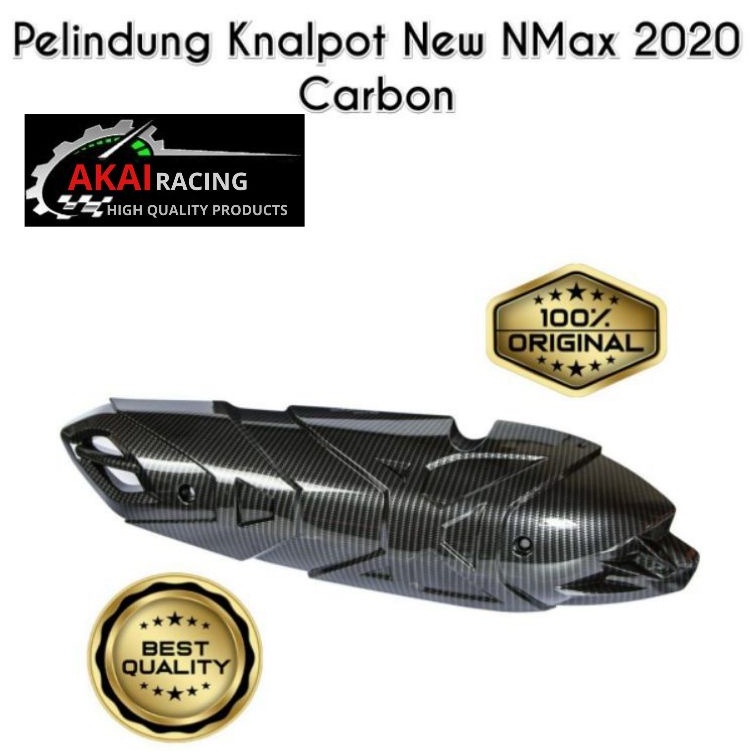 cover carbon tutup knalpot nmax new 2020pelindung tutup knalpot nmax new carbon tutup cover nmax new