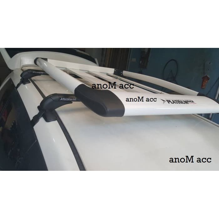 Rak atas mobil Platinum / Roof Rack Mobil Platinum paket lengkap +KAKI