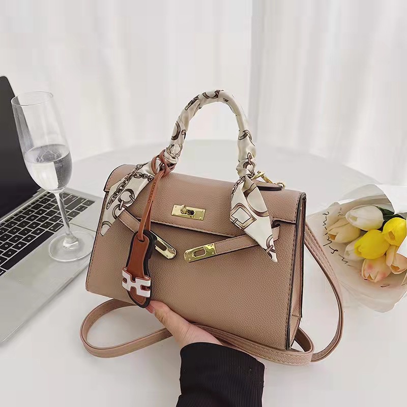 BJ63803 - BLACK/BLUE/GREEN/KHAKI/ORANGE/RED/WHITE - TAS SLEMPANG FREE TWILLY WANITA FASHION IMPORT MODIS ELEGAN TERMURAH TERLARIS TERBARU BAGSTORE JAKARTA TAS BATAM ZC3803