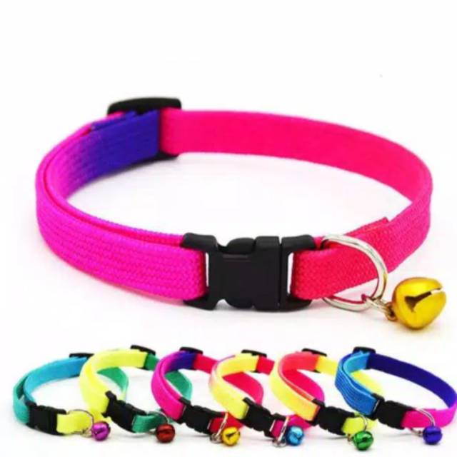 KALUNG KUCING PELANGI IMPORT