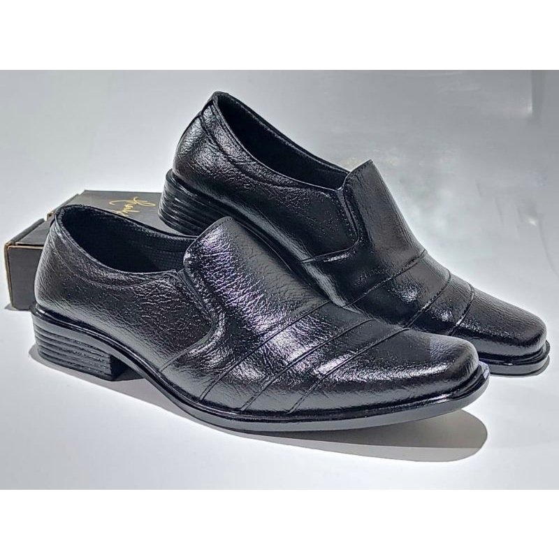 SEPATU PANTOFEL PRIA HITAM 04/SEPATU KANTOR