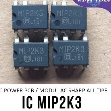Penjualan Terbanyak.. PCB IC AC SHARP IC MIP2K3 ORIGINAL IC POWER MODUL AC SHARP MIP 2K3 DIP 7 ORIGI