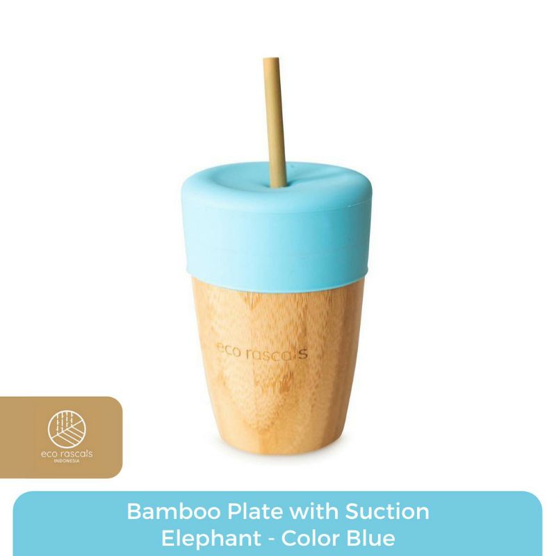 Eco Rascals Bamboo Large Cup and Straw