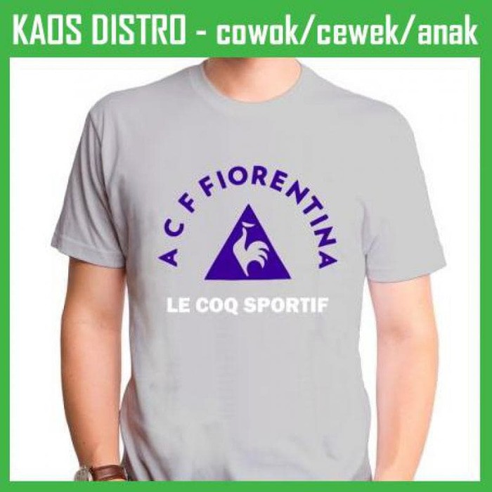 Kaos Tshirt Baju Combed 30S Distro ACF FIORENTINA