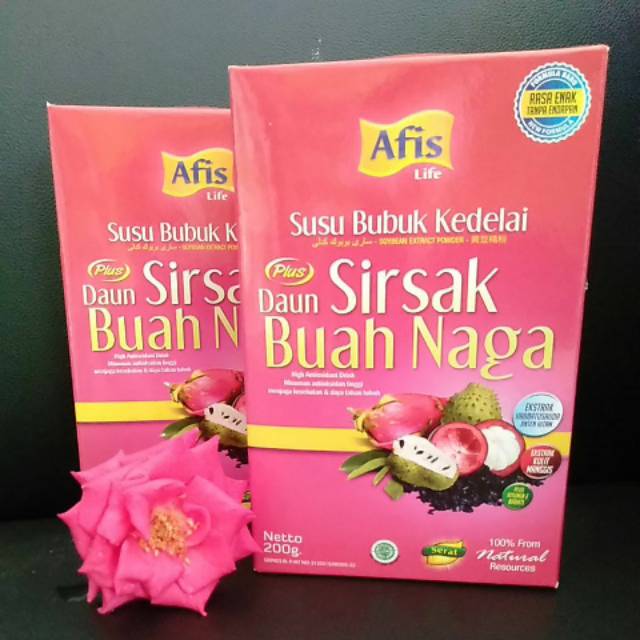 

Afis kedelai +daun sirsak buah naga