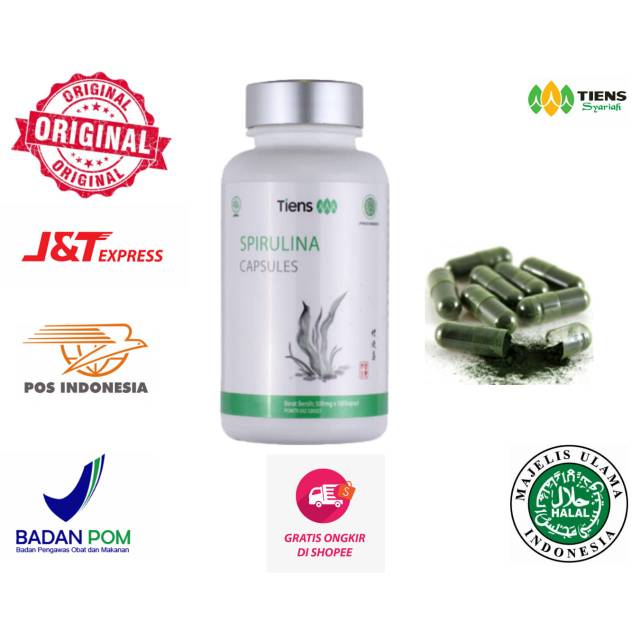 MaskerSpirulina 100 %Original Tiens / MaskerSpirulina Tiens/ MaskerSpirulinaTiens/Harga Distributor