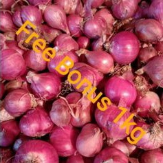 

Bawang Merah Brebes Besar uk ¼ kg + Gratis Bonus