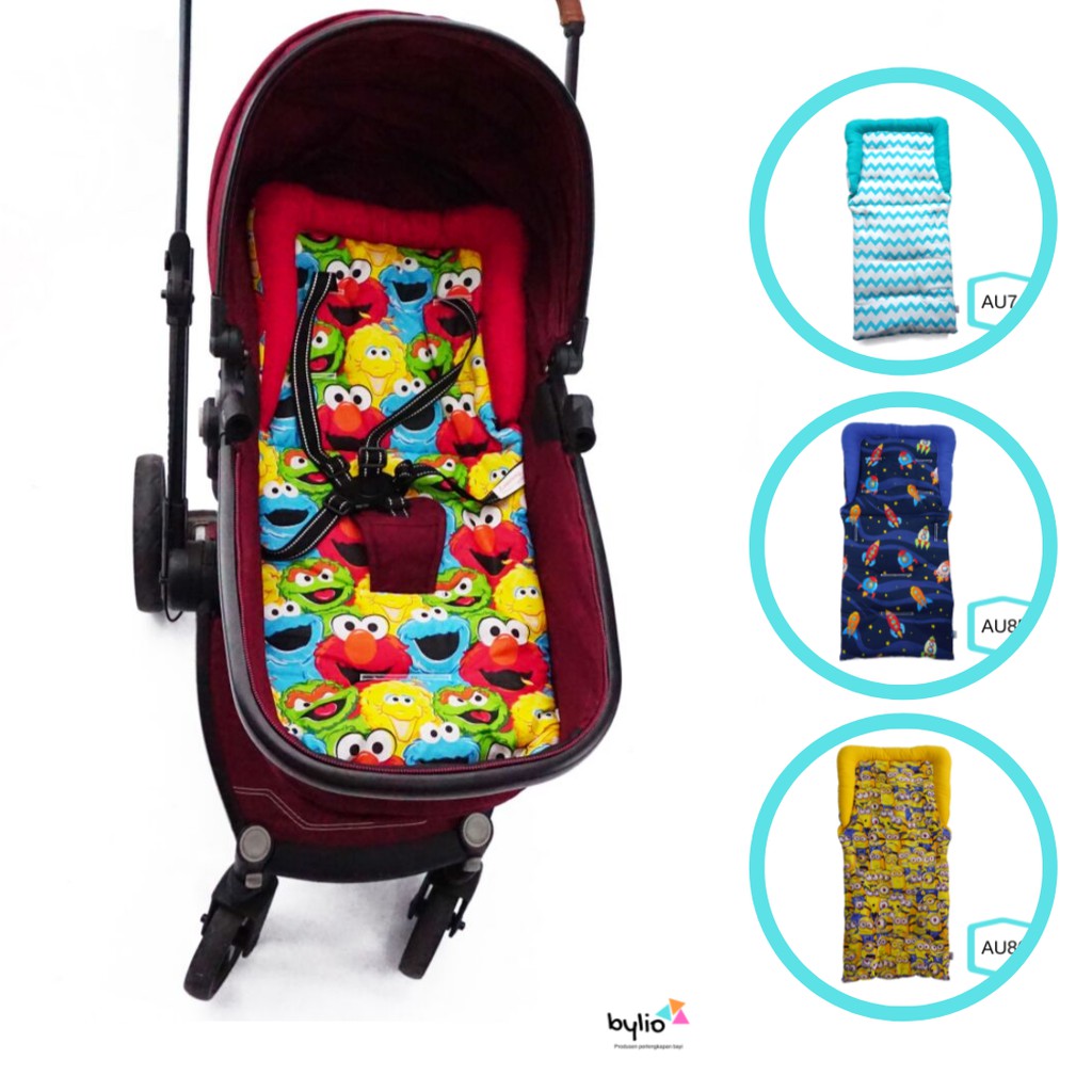 Jual Alas Stroller Bayi Universal Pad Car Seat Mobil Padding Baby Bouncer Katun Shopee Indonesia