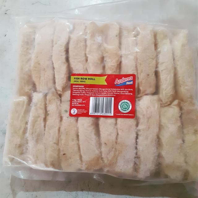 

Ardena Frishroll otak" ikan 1 kg isi 40 pcs