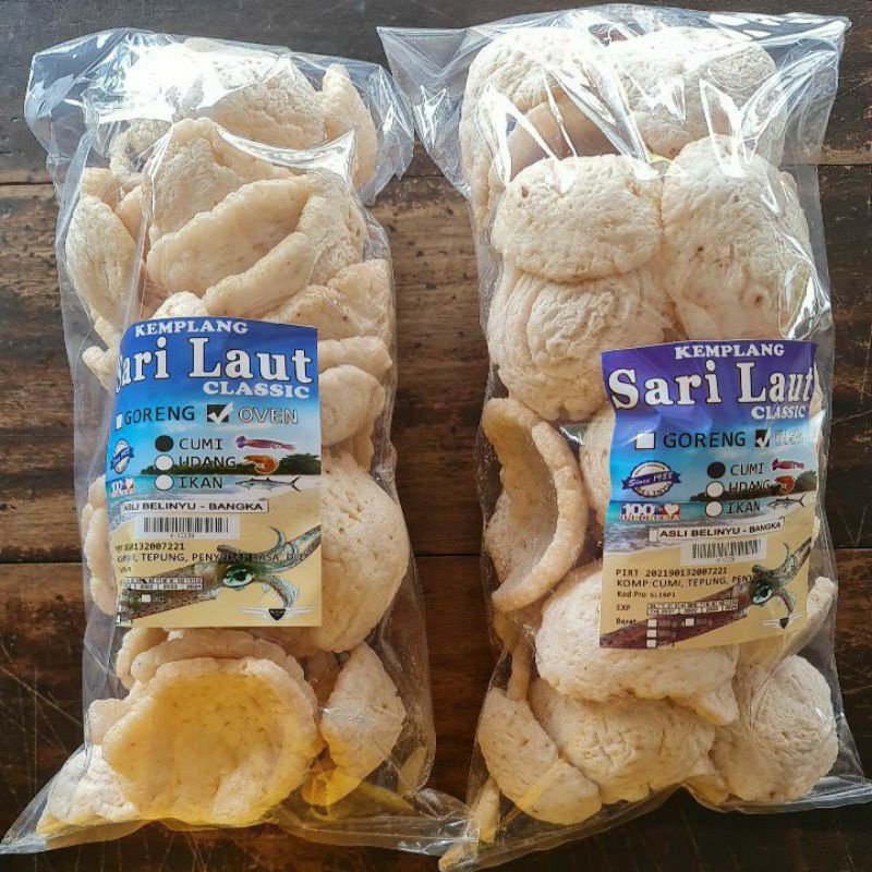 

KEMPLANG CUMI OVEN SARI LAUT 200GRAM OLEH OLEH SNACK CEMILAN BANGKA