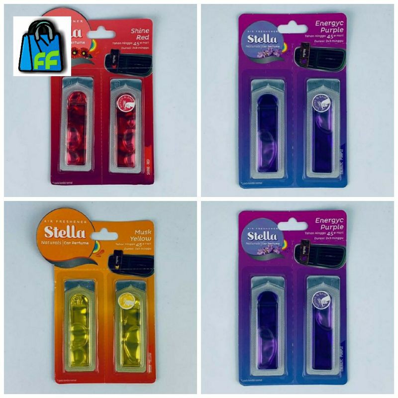 stella pengharum ac mobil refill / stella car parf reffil 30gr