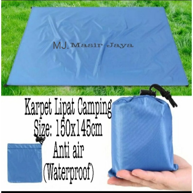 Karpet camping-Alas Tenda-Tikar Piknik-Tikar Lipat