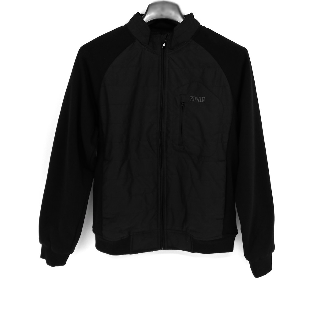 (CLEARANCE SALE) EDWIN Jeans Jaket Bomber Black #EDPRS05