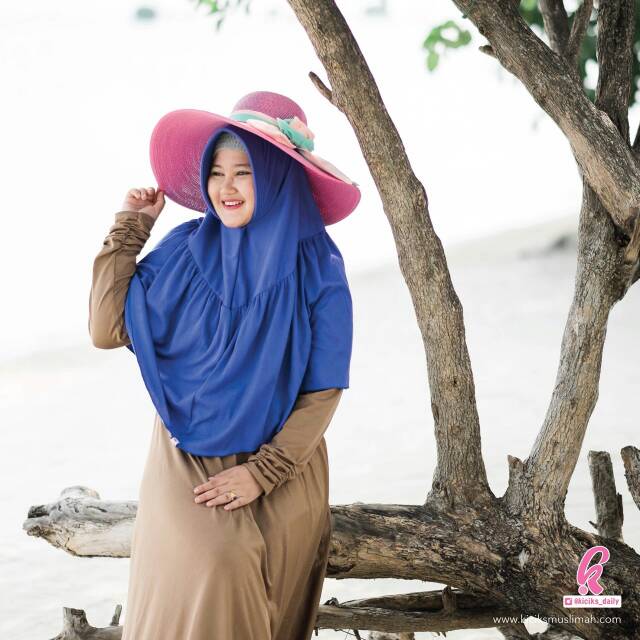 BERGO NAJMI BIRU ELEKTRIK SIZE M KICIKS DAILY