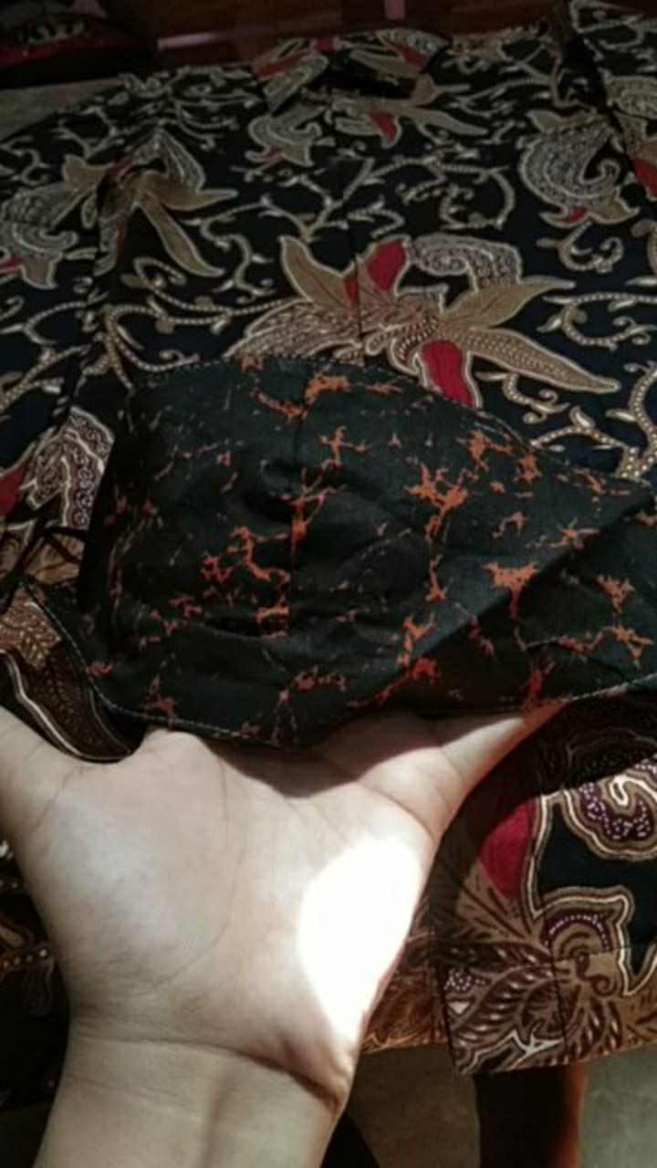 Kemeja Batik Kembang Lombok Ful Furing Katun Halus Baturaden Size M-xxl Asli Solo