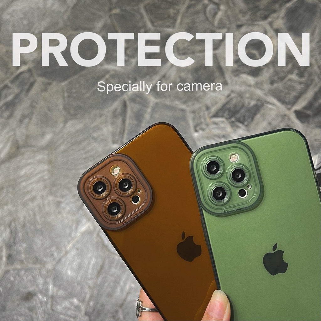 Soft Case Tpu Transparan Shockproof Multi Warna Cover Iphone 13 Pro Max 12 Pro Max 11 Pro Max