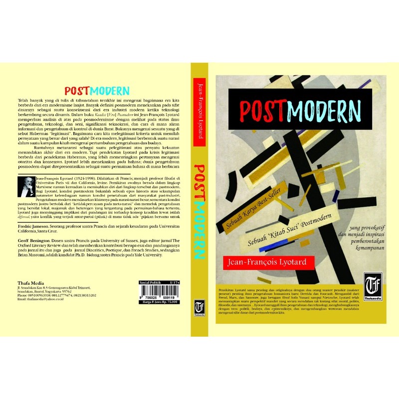 Postmodern (Sebuah Kitab Suci Postmodern) - Jean Francois Lyotard - Thafa