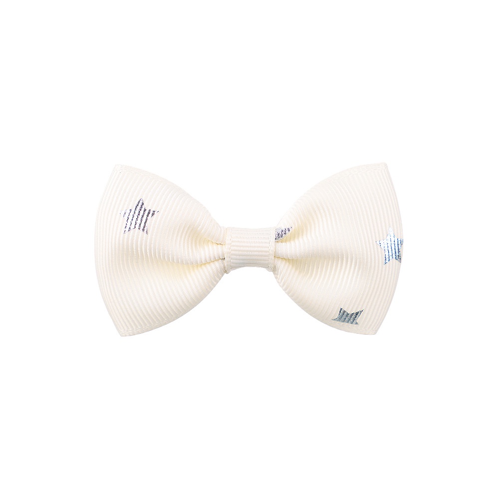 (Pimenova) Jepit Rambut Pita Basic Kotak Kotak Hairclip Ribbon Simple